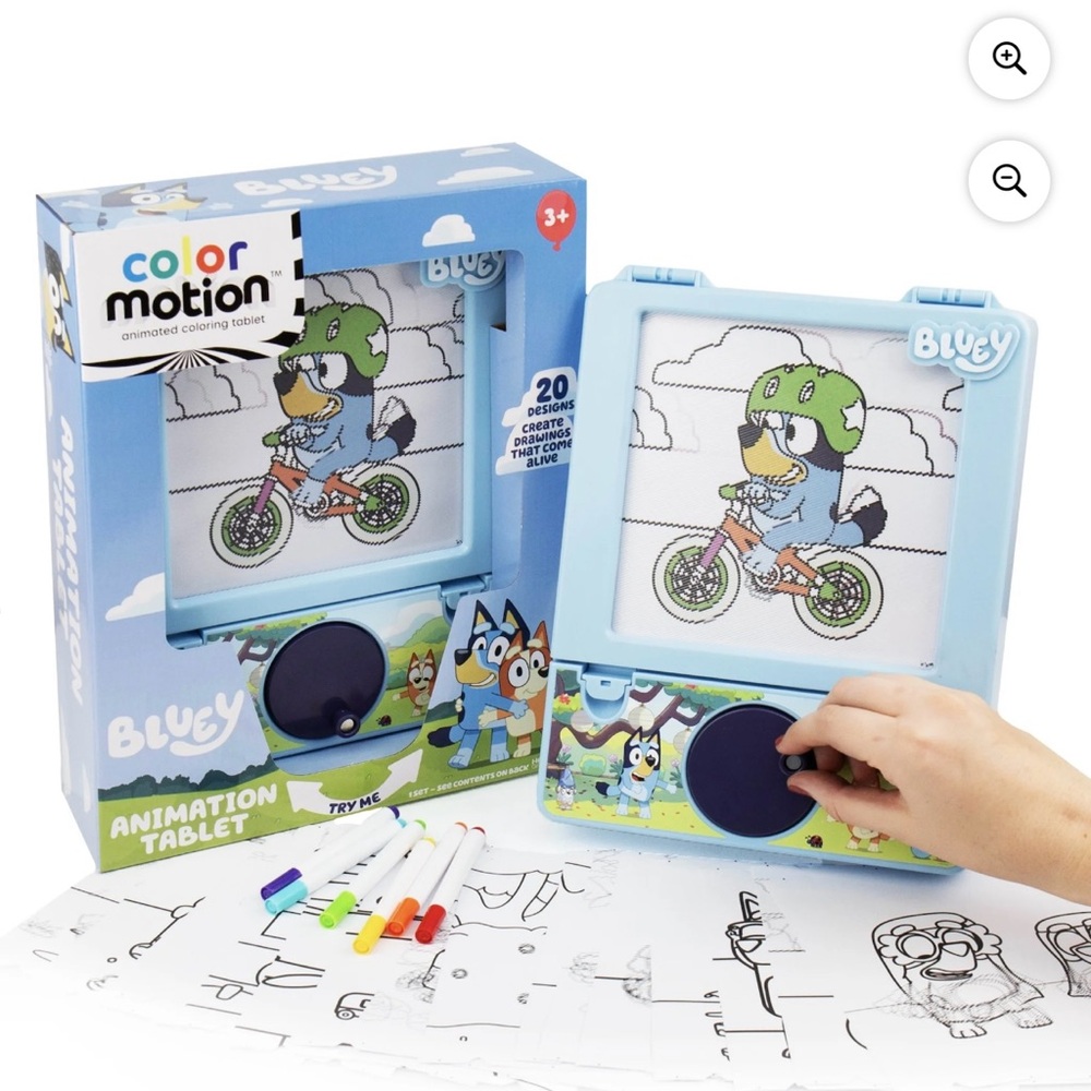 Bluey Color Motion Animation Tablet